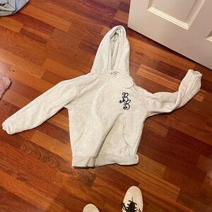 Bogey Boys Gray Hoodie with Black Embroidery